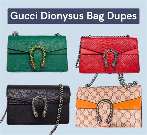 gucci dionysus dupe|gucci disco bag alternative.